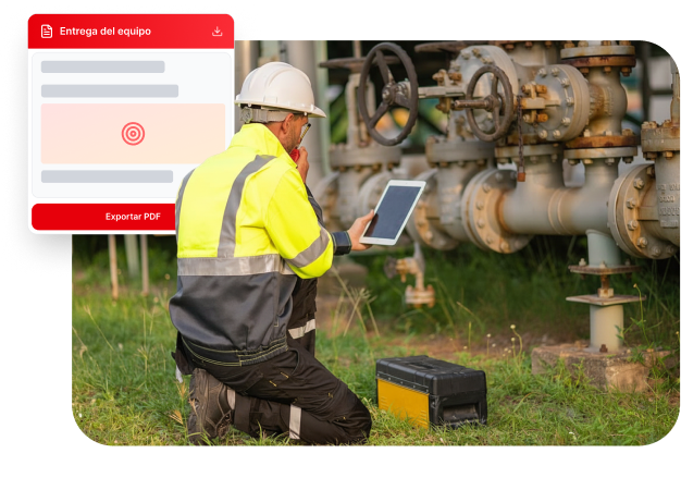 Interfaz de gestión de consignaciones LOTO en el software Leaneo