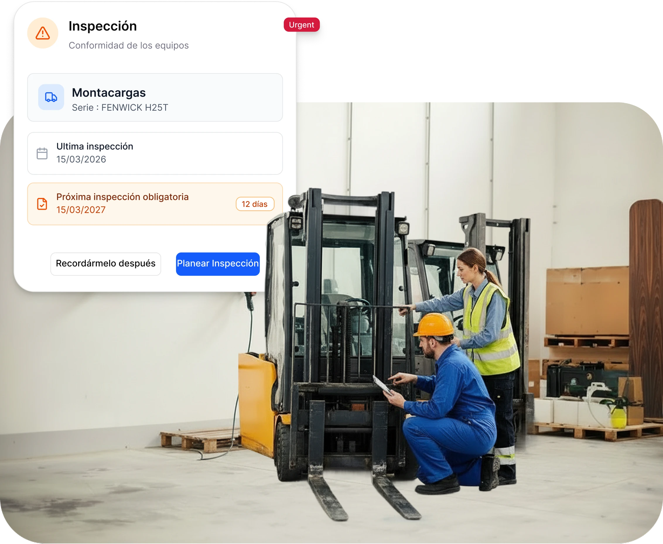 Seguimiento de vencimientos de controles reglamentarios en Leaneo