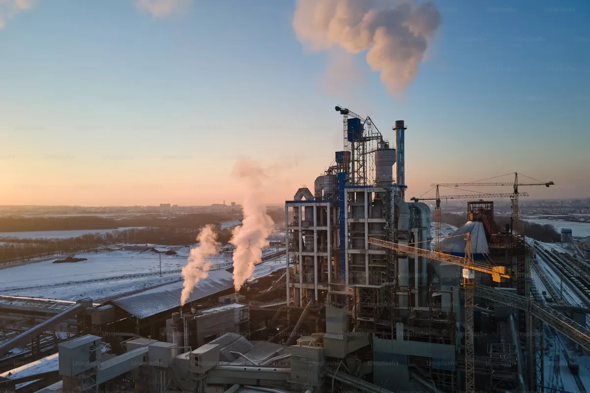Site industriel de production