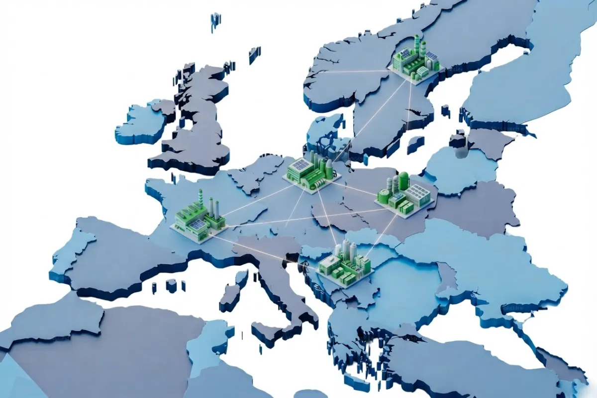 Carte des sites industriels en France